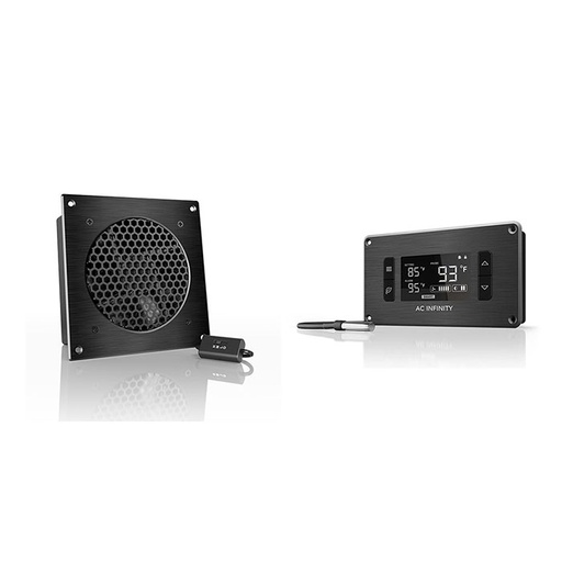 [AC Infinity] Airplate T3 + Thermal Fan Controller - Black